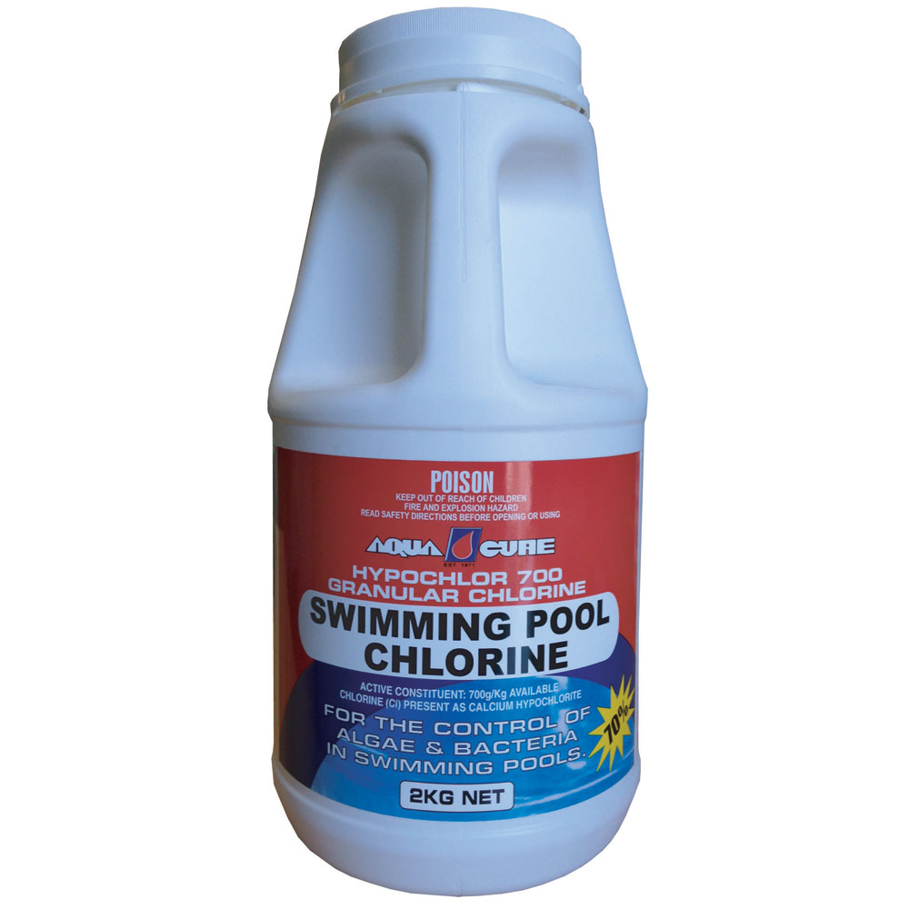 Aqua Cure Granular Chlorine 70 2kg Hydrocare Pools