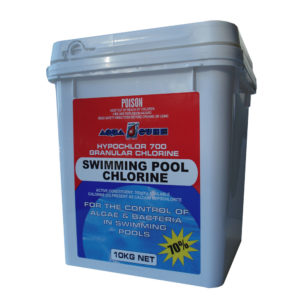 Aqua Cure Granular Chlorine 70% 10kg - Hydrocare Pools